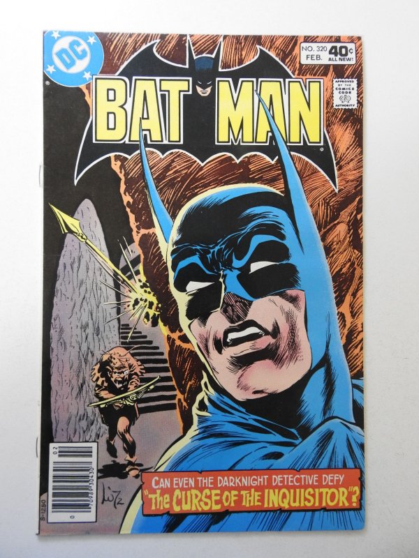 Batman #320 (1980) VG Condition moisture stain bc