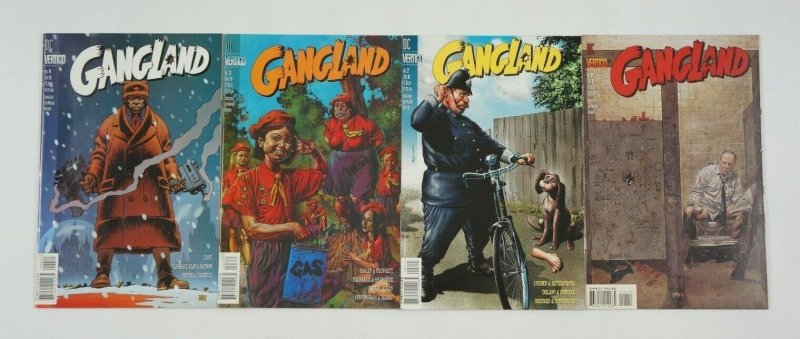 Gangland #1-4 VF/NM complete series RICHARD CORBEN ed brubaker JOE R. LANSDALE