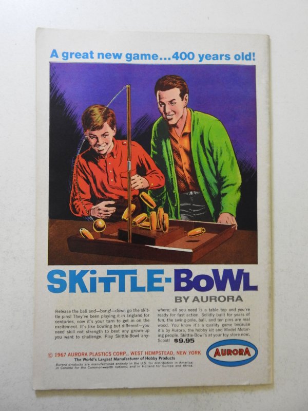 Strange Adventures #207 (1967) VG+  2 centerfold wraps detached bottom staple