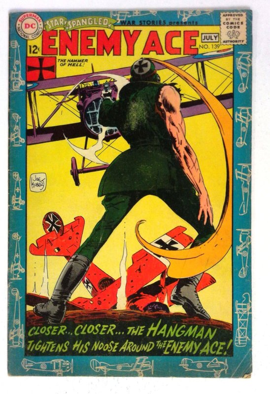 Star Spangled #139 The Hangman Joe Kubert 1968 DC VG