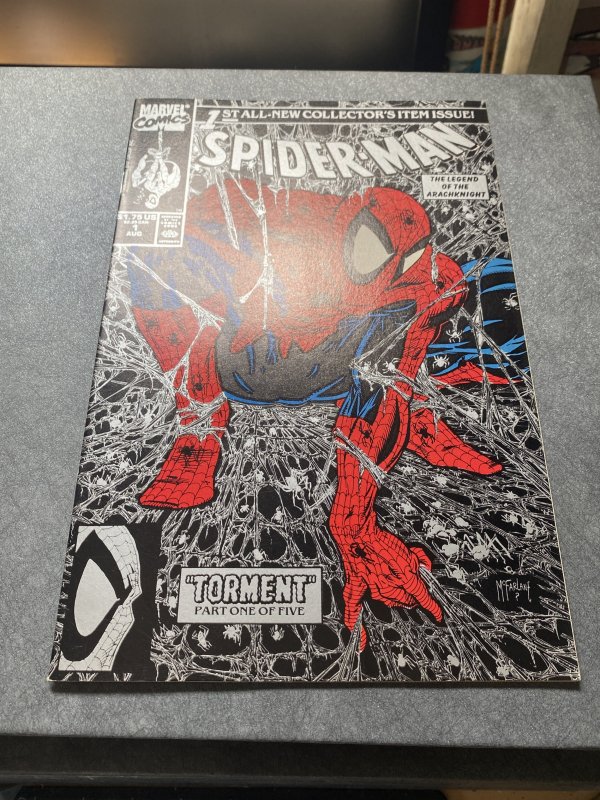 Spiderman #1 Silver Variant 1990