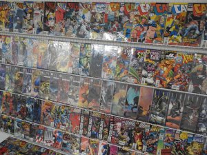 Huge Lot 180+ Comics W/ Blaze, Captain America, Swamp Thing+ Avg VF- Condition!