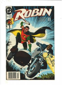 Robin #3 VF+ 8.5 Newsstand DC Comics 1991 Chuck Dixon