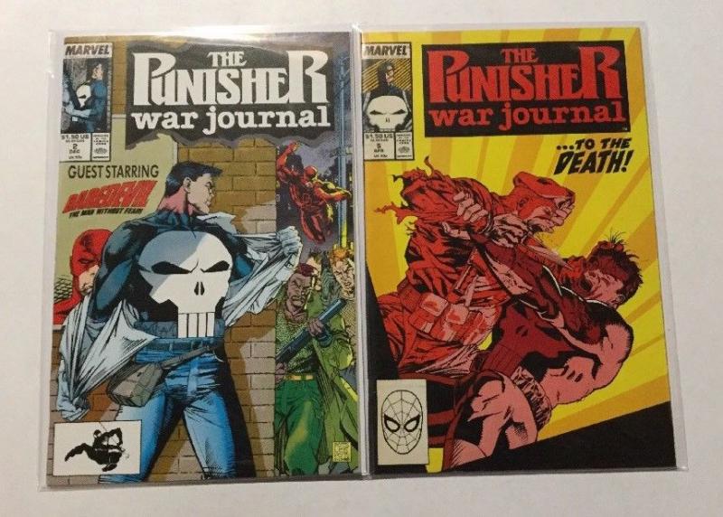 Punisher war Journal 2 & 5 NM Near Mint