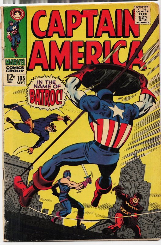 Captain America #105 (1968) Captain America