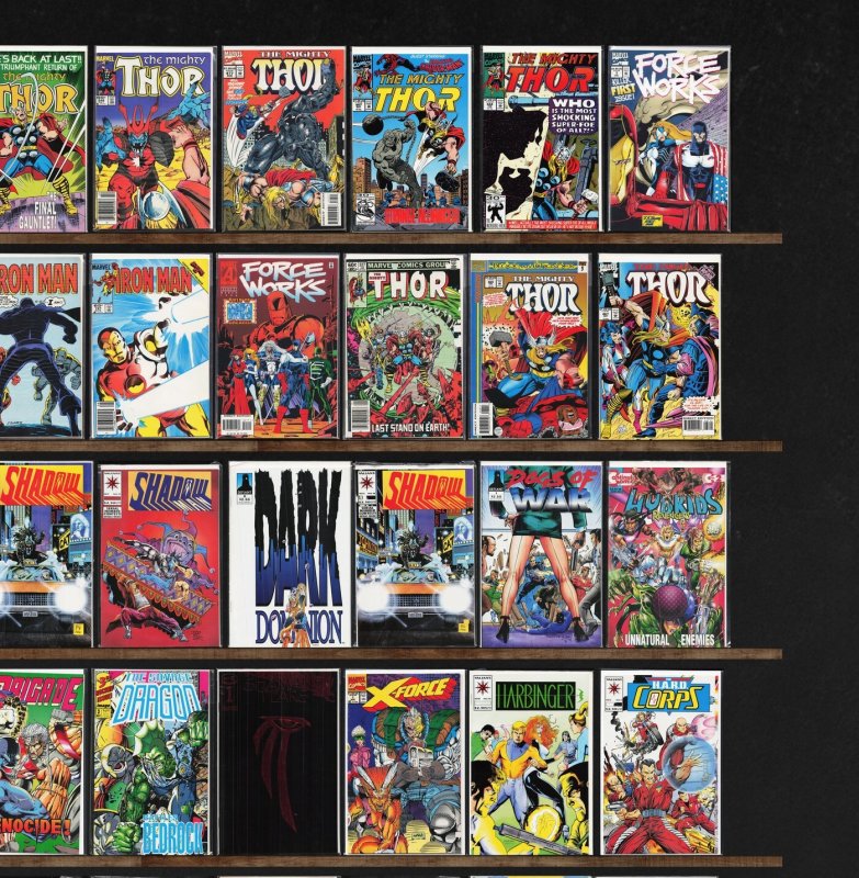 Huge Lot 150+ Comics with The Mighty Thor, Iron Man, Thor & More!