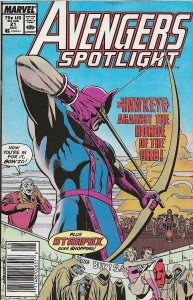 Avengers Spotlight #21 (1989) - NM
