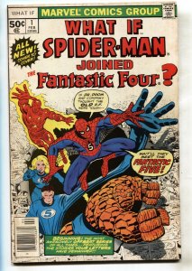 What If #1--SPIDER-MAN HAD JOINED THE FANTASTIC FOUR?--comic book