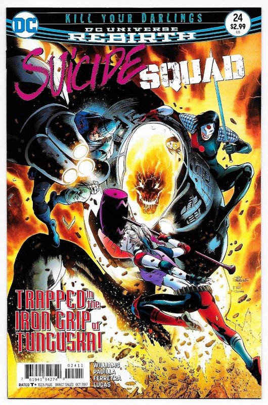 Suicide Squad #24 Rebirth Main Cvr (DC, 2017) NM