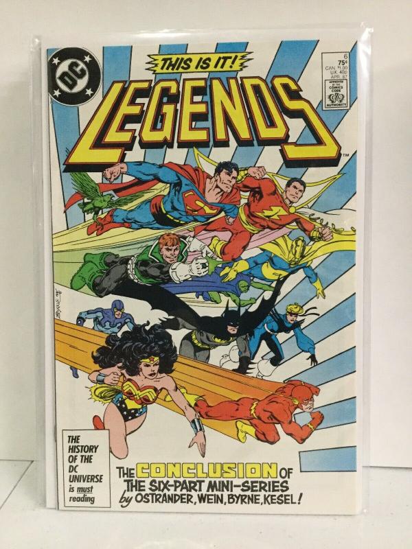 Legends 6 Nm Near Mint DC Comics 