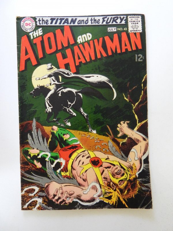 Atom and Hawkman #43 (1969) FN- condition