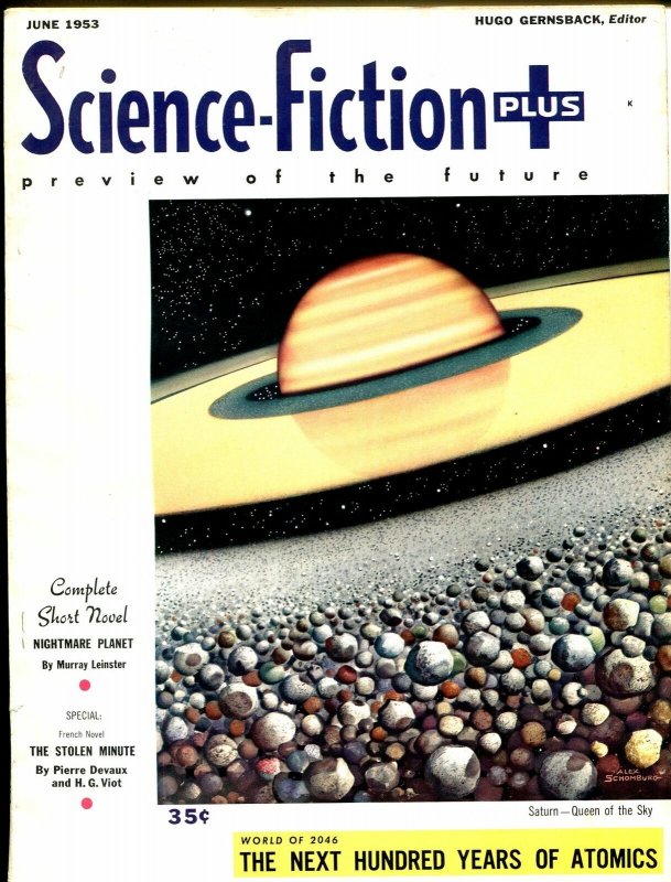 Science-Fiction+ #4 6/1953-Frank R. Paul-Leinster-Moskowitz-FN