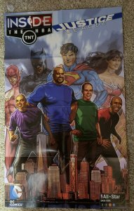 Justice League Goes Inside the NBA All Star Edition Reversible Poster 22X34 2015