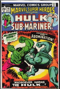 Marvel Super-Heroes #46 (1974) Hulk