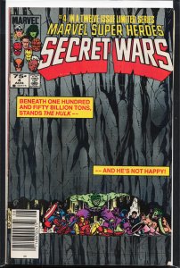 Marvel Super Heroes Secret Wars #4 (1984)