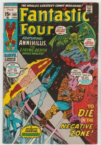 Fantastic Four #109 (Apr-71) VF/NM High-Grade Fantastic Four, Mr. Fantastic (...