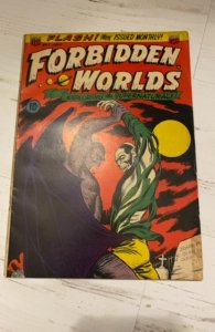 Forbidden Worlds #7 (1952)Ken Bald Cover American Comics  partial popped staple