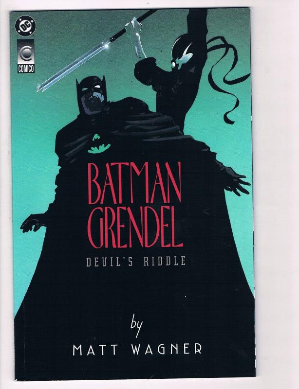 Batman & Grendel Devils Riddle TPB DC Comic Books Hi-Res Scans Awesome Issue! T6