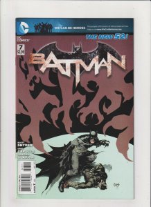 Batman #7 VF+ 8.5 DC Comics 1st Print 2012 New 52 Court of Owls, 1st Harper Row