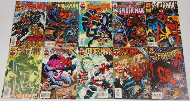 Spider-Man #1-98 VF/NM complete series + (-1) Flashback + Annual + (2) variants