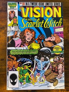 The Vision and the Scarlet Witch #10 Direct Edition (1986)