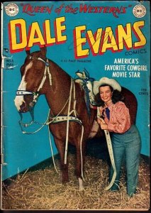 DALE EVANS COMICS #5-ALEX TOTH ART-1949-PHOTO COVER G/VG