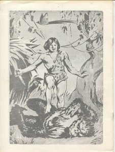 Burroughs Bulletin #51 1975-Tarzan and The Lightning Man-VF