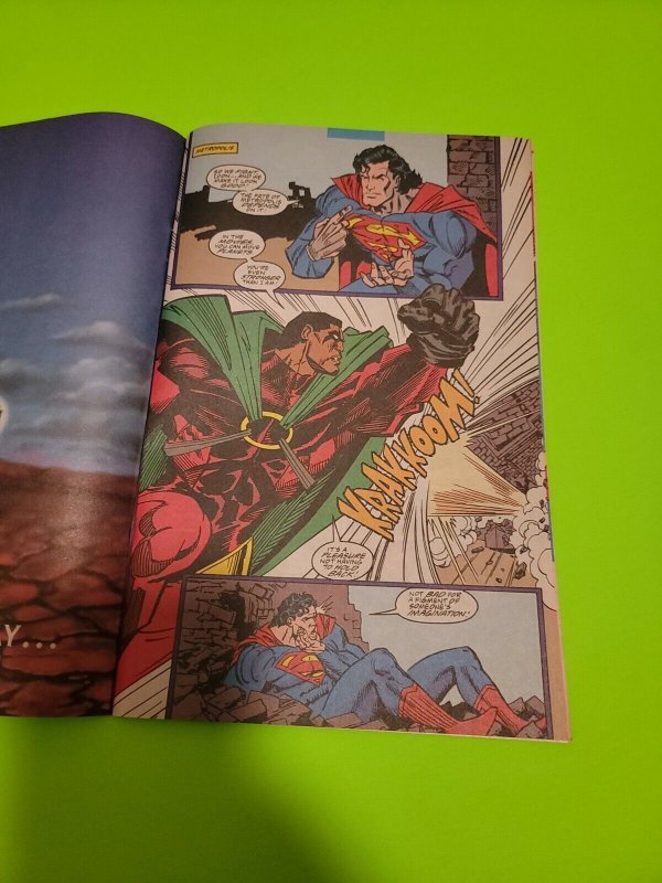 1994 Superman Man of Steel 36 DC Milestone vs Icon VF+