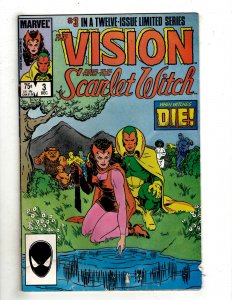 The Vision and the Scarlet Witch #3 (1985) YY5