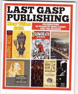 Last Gasp Publishing Catalog #2021 VF/NM ; Last Gasp