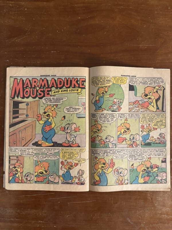 Marmaduke Mouse #54 (Quality Comics 1955) [GD-]