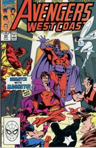 Avengers West Coast 60  1990  9.0 (our highest grade)  Scarlet Witch! Magneto!