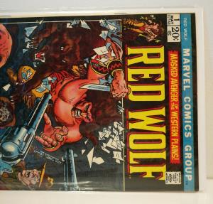 Red Wolf #1 (May 1972, Marvel) grade 8.5 VF+ flat, clean corners 