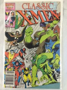 Classic X-Men #2 Comic Book Marvel 1986