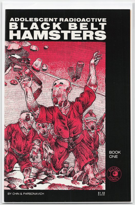 Adolescent Radioactive Black Belt Hamsters #1 (1986)