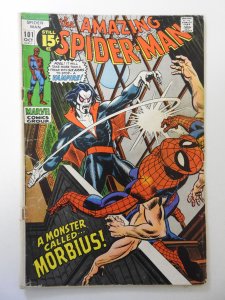 The Amazing Spider-Man #101 (1971) GD Cond centerfold detached, moisture stain
