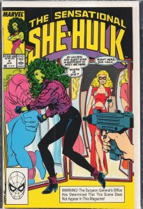 The Sensational She-Hulk #4 (1989) She-Hulk