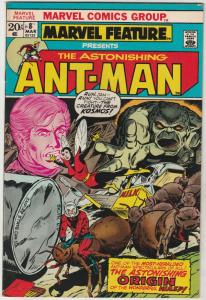 Marvel Feature presents Ant-Man, The Astonishing #8 (Mar-72) FN/VF+ High-Grad...