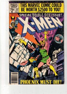 The X-Men #137 (1980) Mid-High-Grade Death Of Phoenix! Giant-Size Byrne Art Wow!