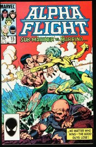 Alpha Flight--#15--1984--COMIC BOOK--Marvel--NM