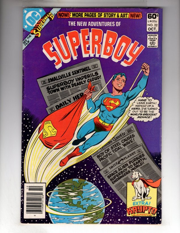 The New Adventures of Superboy #22 (1981)   / ECA5