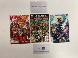 3 Various Free Comic Book Day Ant Man # 1 Secret War Marvel Comic Book  30 NO2