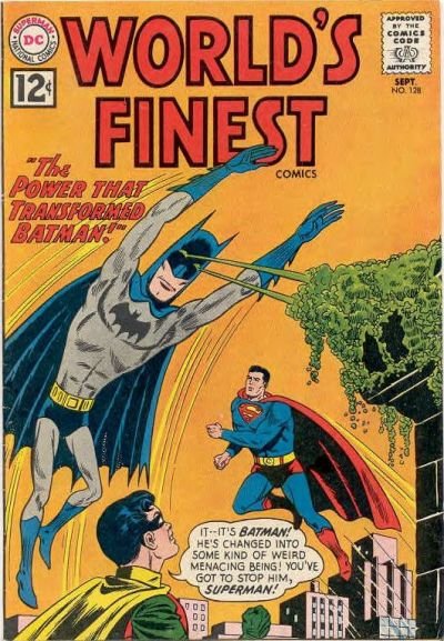 World's Finest #128 (ungraded) stock photo