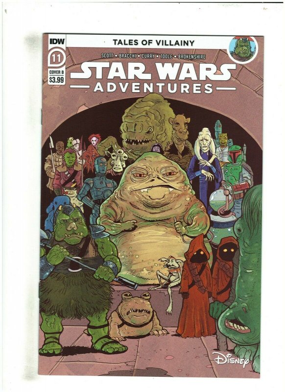 Star Wars Adventures #11 NM- 9.2 IDW Comics 2021 Jabba the Hutt 