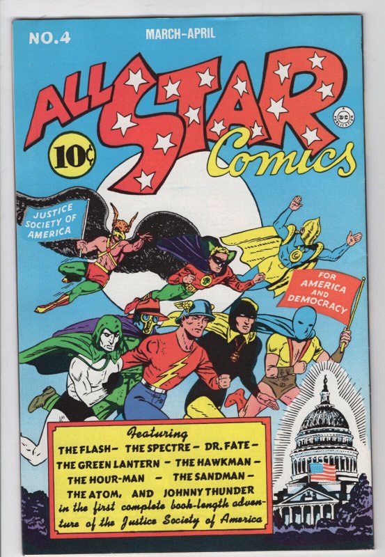 AMERICA VS THE JUSTICE SOCIETY  #1 - 5.0 - WP - Alcala - Double Size