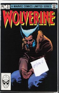 Wolverine #3 (1982) Wolverine