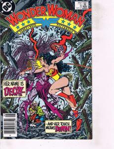 Lot Of 2 DC Comic Books Wonder Woman #4 and Supergirl #54 Batman LH6