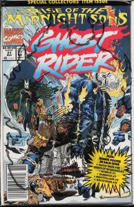 Ghost Rider #31 Newsstand Edition (1992) Ghost Rider [Key Issue]