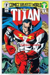 TITAN, NM+, Comic's Greatest World, Simonson,1993, more Dark Horse in store