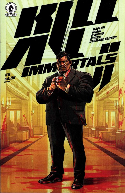 Kill All Immortals II #5A VF/NM ; Dark Horse | Zack Kaplan
